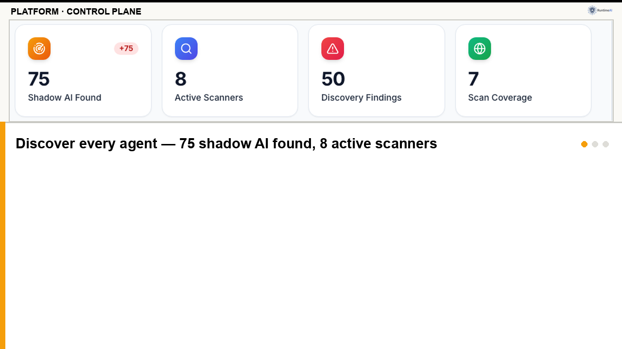 Govern every AI agent